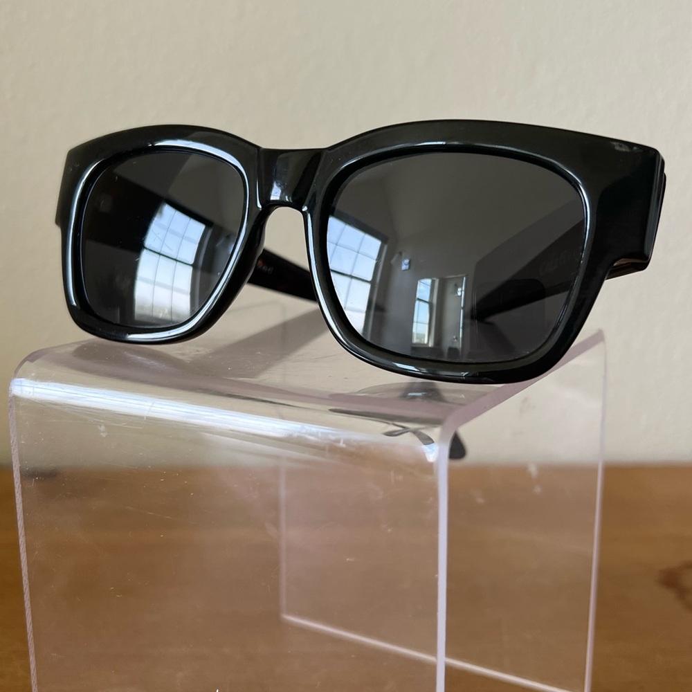Cole Haan Polarized Brown Tortoiseshell Sunglasses